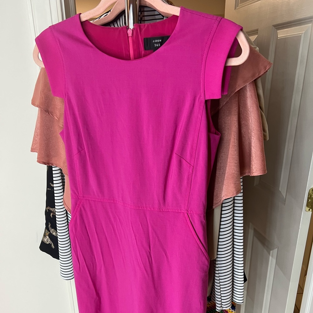 Jcrew Resume Dress - Pink - Size 6